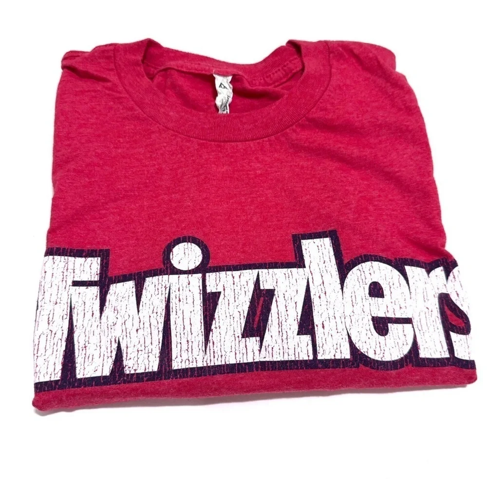 Twizzlers Candy Graphic Tee Shirt Size Medium in Red